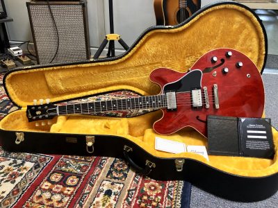 Gibson ES-335 Custom 1961 RI ML 60s Cherry Gitarre Guitar